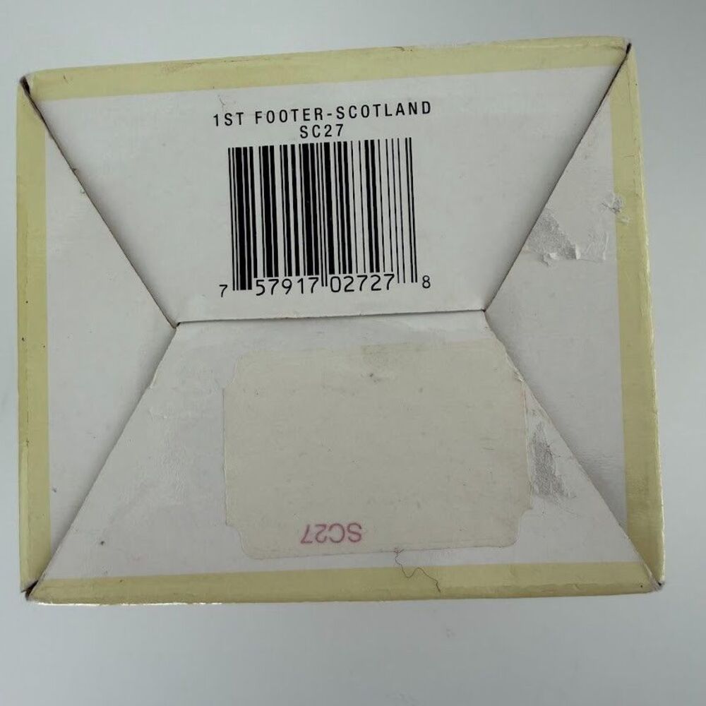 Vintage International Santa Claus Collection First Footer Scotland SC27 w Box - Picture 11 of 14